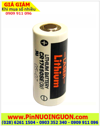 Pin FDK CR17450SE; Pin nuôi nguồn FDK CR17450SE lithium 3v 2200mAh _Xuất xứ Nhật